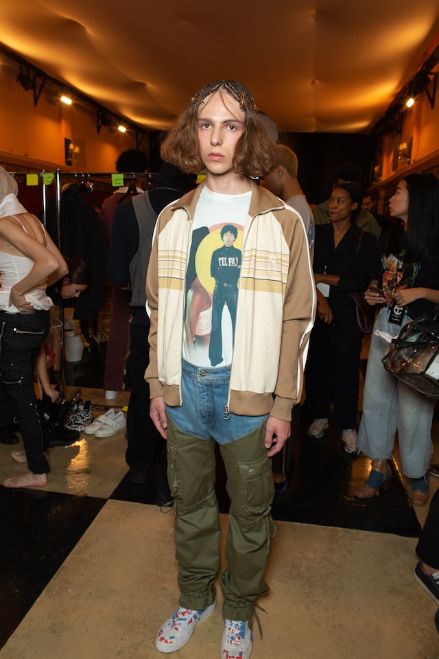 Backstage at Telfar SS20 10 9