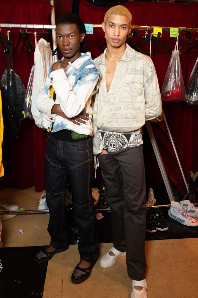 Backstage at Telfar SS20 19 18