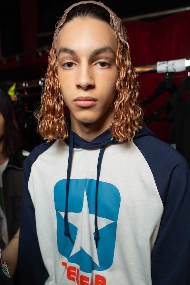 Backstage at Telfar SS20 21 20