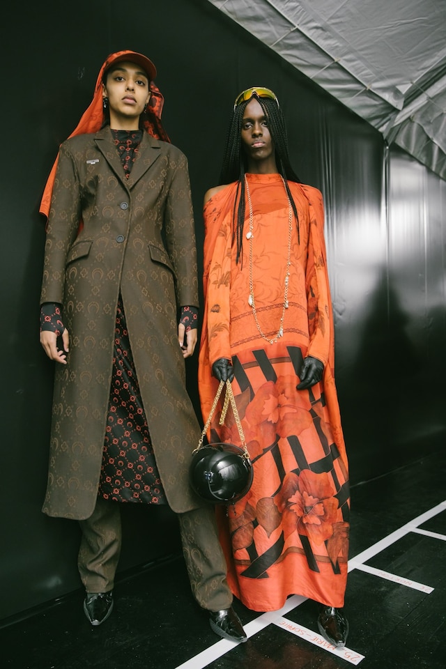 Backstage at Marine Serre SS20 7 6