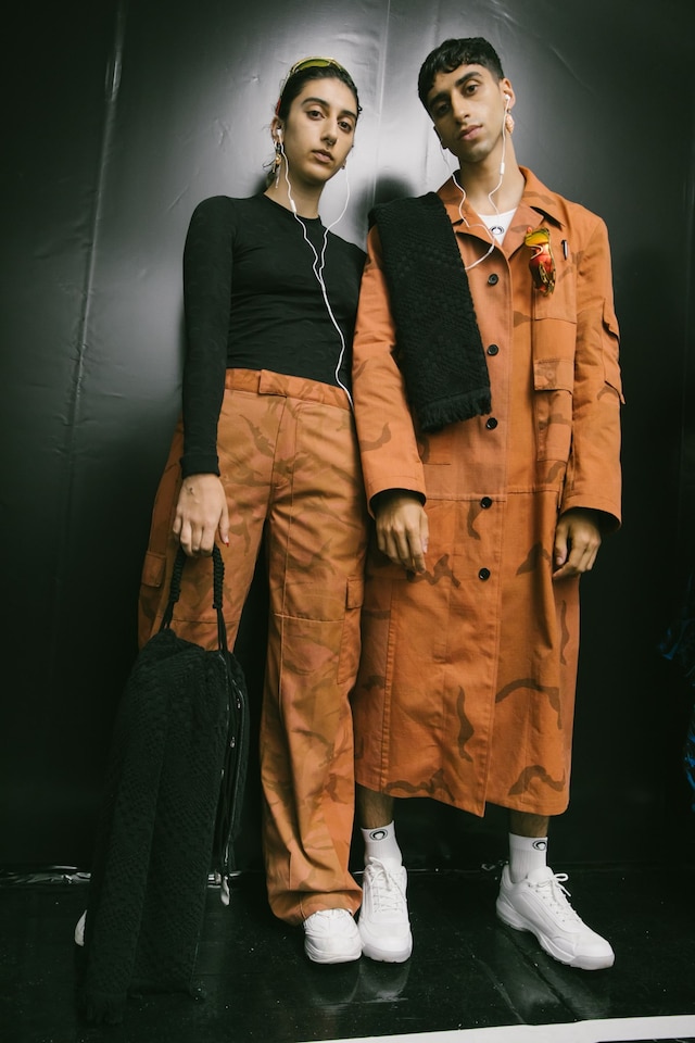 Backstage at Marine Serre SS20 3 2