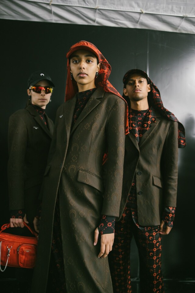 Backstage at Marine Serre SS20 8 7