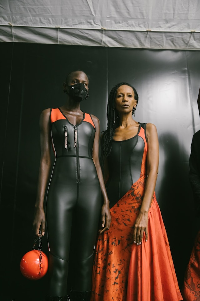 Backstage at Marine Serre SS20 11 10