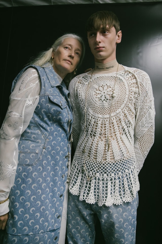 Backstage at Marine Serre SS20 12 11