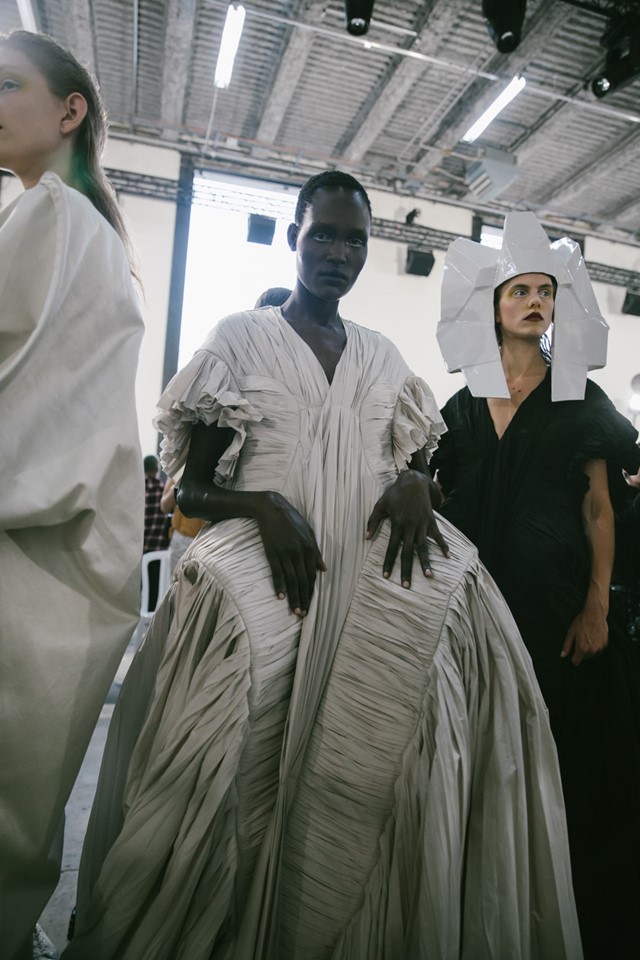 Backstage at Rick Owens SS20 | Dazed