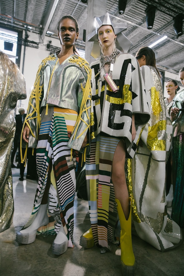 Backstage at Rick Owens SS20 10 9