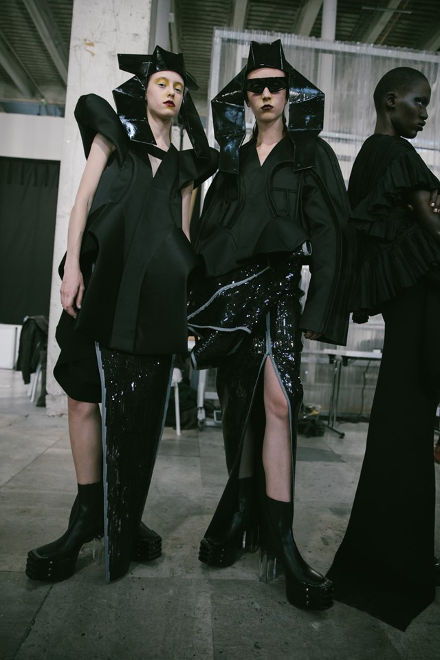 Backstage at Rick Owens SS20 | Dazed