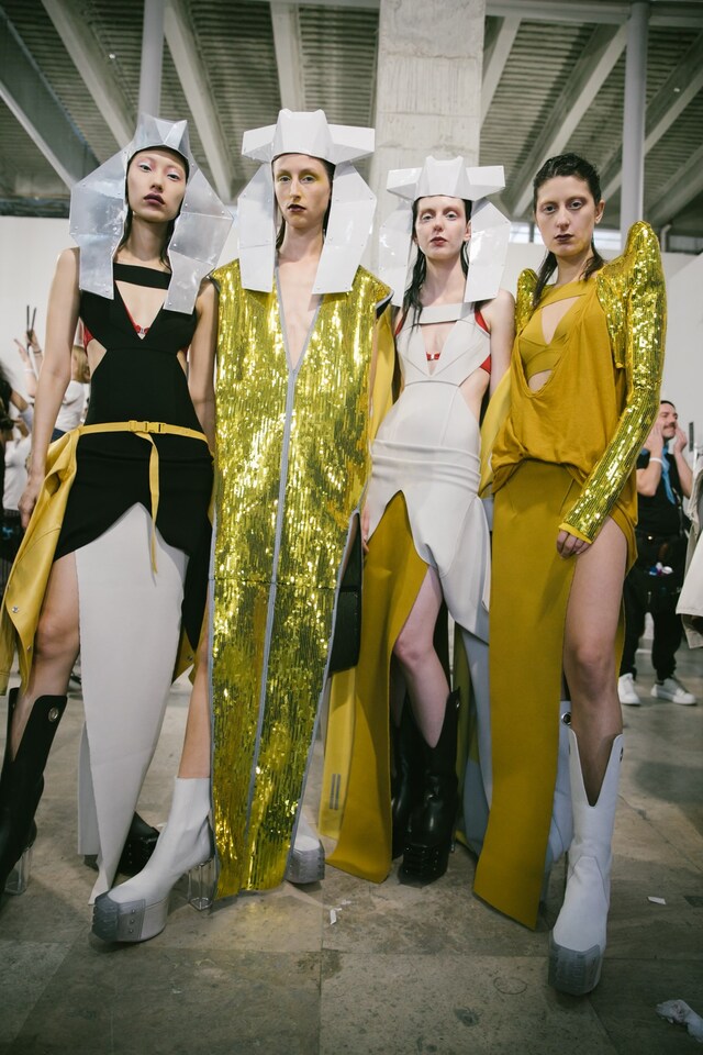 Backstage at Rick Owens SS20 16 15