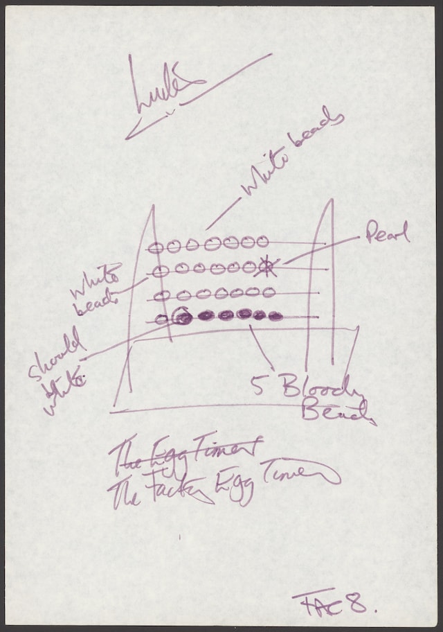 Factory Records, FAC8, egg timer design 6