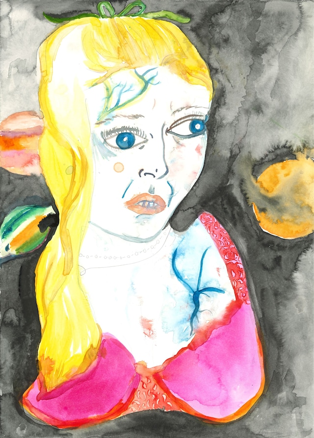 Lena Dunham Watercolours “Galaxies of Panic” 5