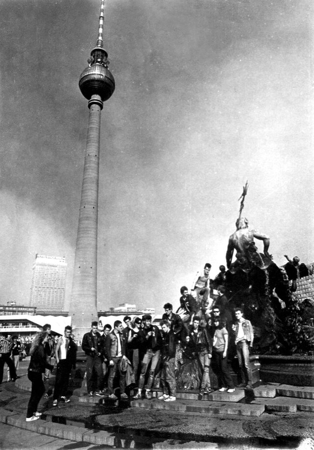 The East German punks who helped bring down the Berlin Wall 20