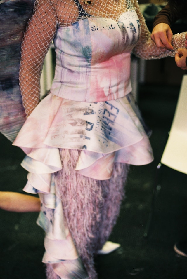 Balmain x Bj&#246;rk Cornucopia fitting 6 5