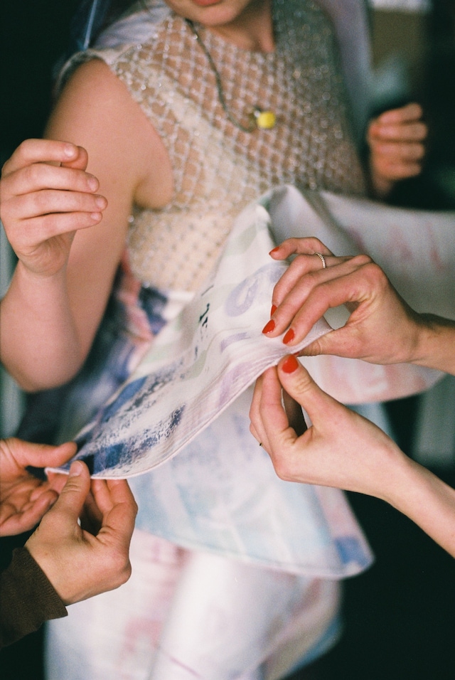 Balmain x Bj&#246;rk Cornucopia fitting 19 18