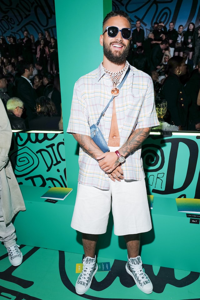 Dior Men&#39;s Pre-Fall show in Miami Maluma 5
