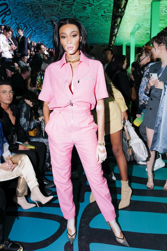 Dior Men&#39;s Pre-Fall show in Miami Winnie Harlow 10