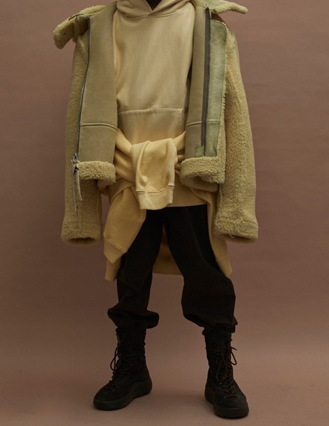 Kanye West Yeezy Season 3 coat Baby Yoda 