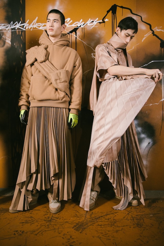 Backstage at Louis Vuitton AW19 Menswear 20