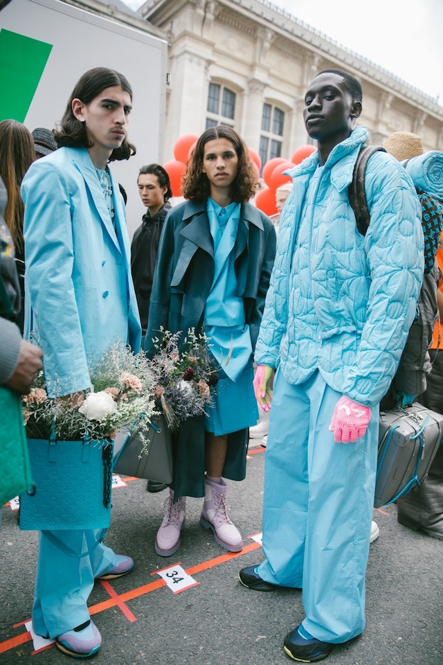 Backstage at Louis Vuitton SS20 Menswear 46