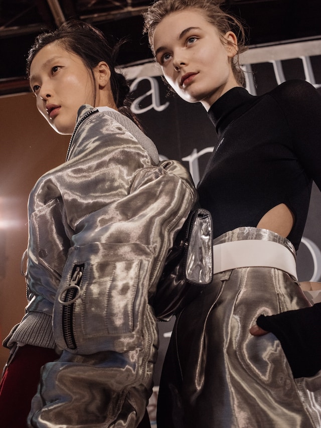 Backstage at Off-White AW16 3