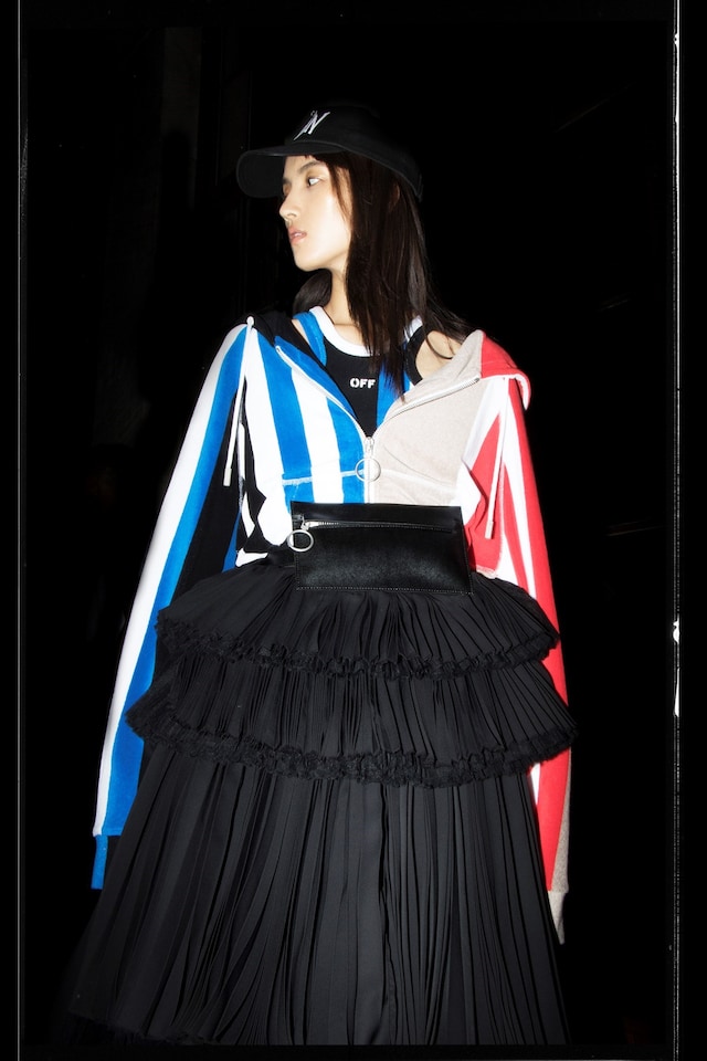 Backstage at Off-White SS17 Virgil Abloh 7