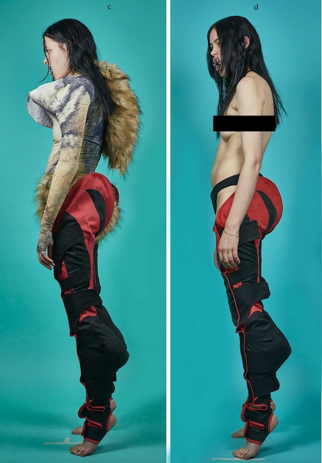Danni Harris Human Animal fashion collection Saint Martins 9