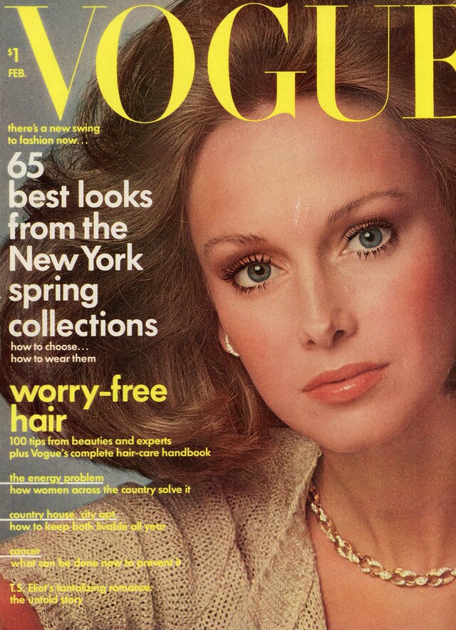 Linter&#39;s first Vogue cover of Karen Graham 0
