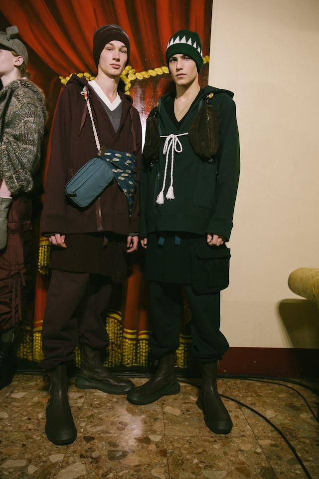 Backstage at Undercover AW20 Jun Takahashi Paris menswear 5 4