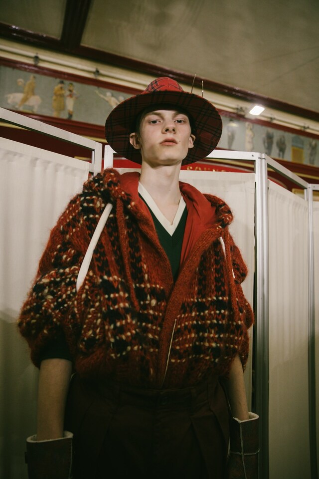 Backstage at Undercover AW20 Jun Takahashi Paris menswear 11 10