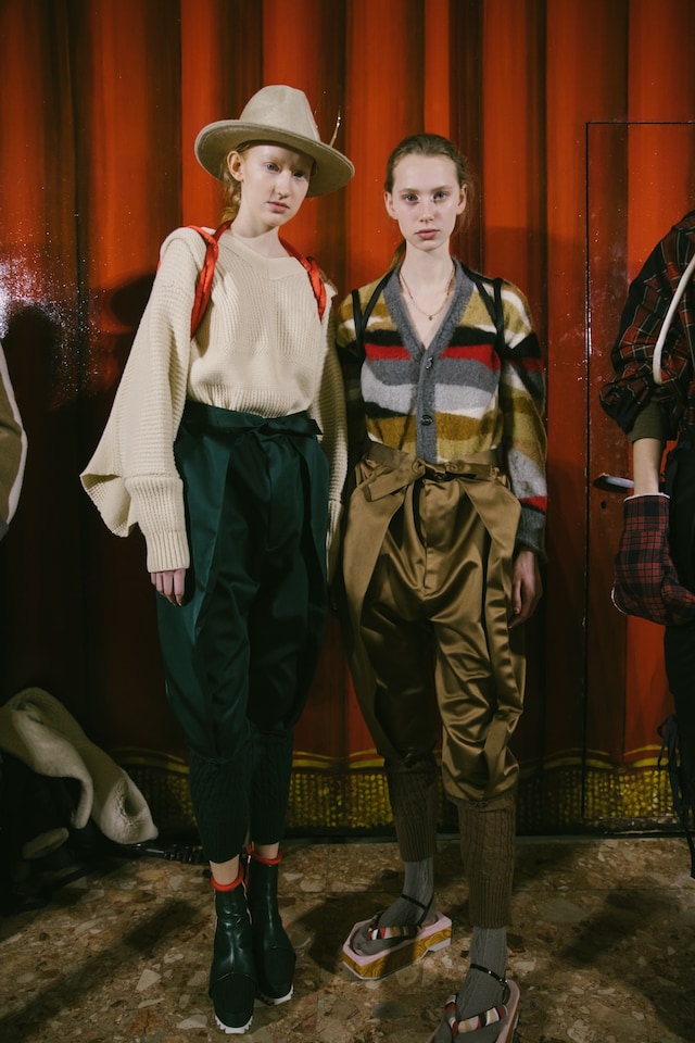 Backstage at Undercover AW20 Jun Takahashi Paris menswear 13 12