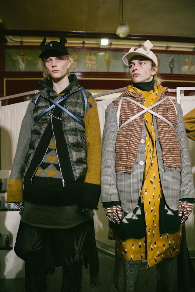 Backstage at Undercover AW20 Jun Takahashi Paris menswear 19 18