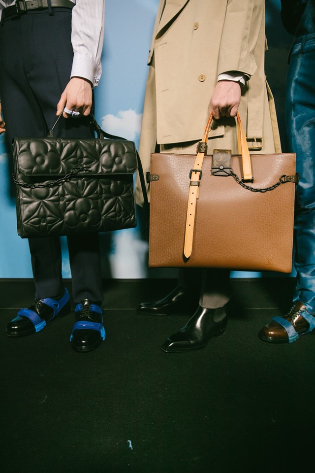 Backstage at Louis Vuitton AW20 | Dazed