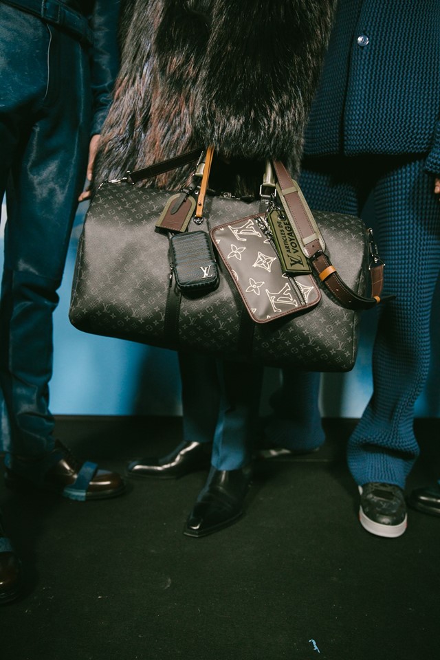 Backstage at Louis Vuitton AW20 | Dazed