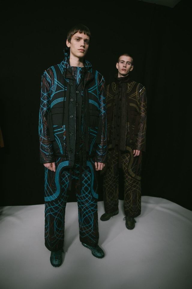 Backstage at Craig Green paris mesnwear fashion week aw20 8 7