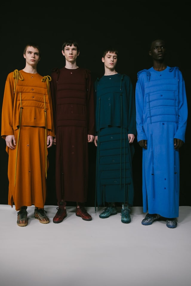 Backstage at Craig Green paris mesnwear fashion week aw20 12 11