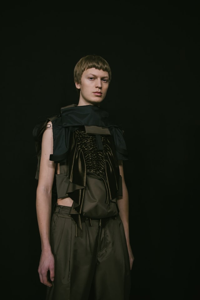 Backstage at Craig Green paris mesnwear fashion week aw20 21 20