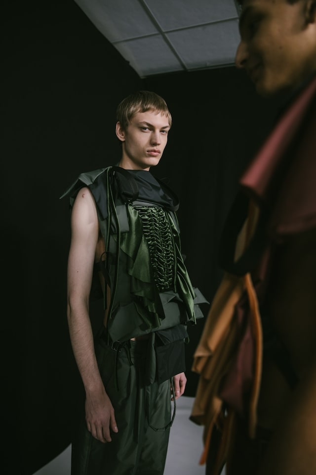 Backstage at Craig Green paris mesnwear fashion week aw20 22 21