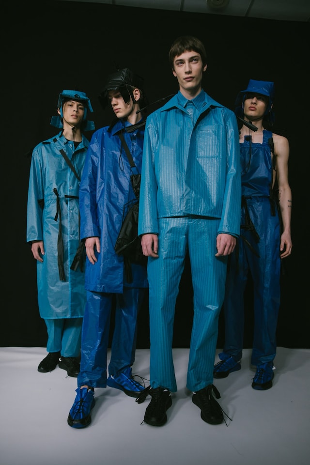 Backstage at Craig Green paris mesnwear fashion week aw20 24 23