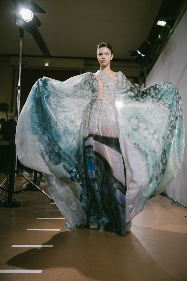 Backstage at Iris Van Herpen Couture SS20 Paris 0