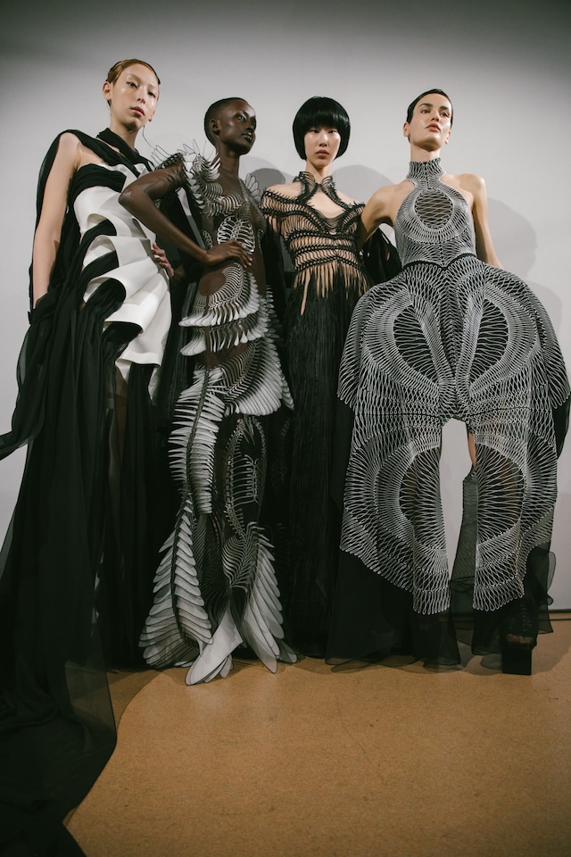 Backstage at Iris Van Herpen Couture SS20 Paris 5 1