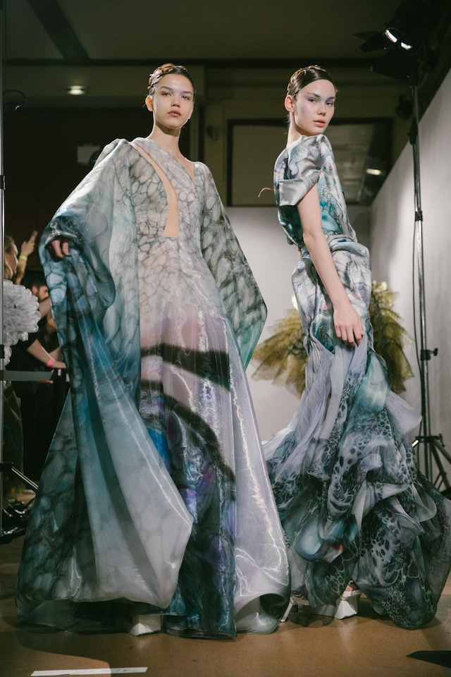 Backstage at Iris Van Herpen Couture SS20 Paris 7 3