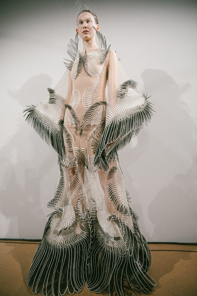 Backstage at Iris Van Herpen Couture SS20 | Dazed