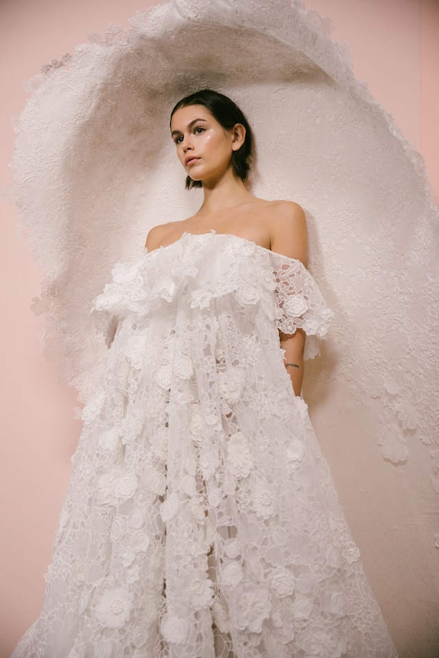 Givenchy Couture SS20 Paris Fashion Week kaia gerber 0