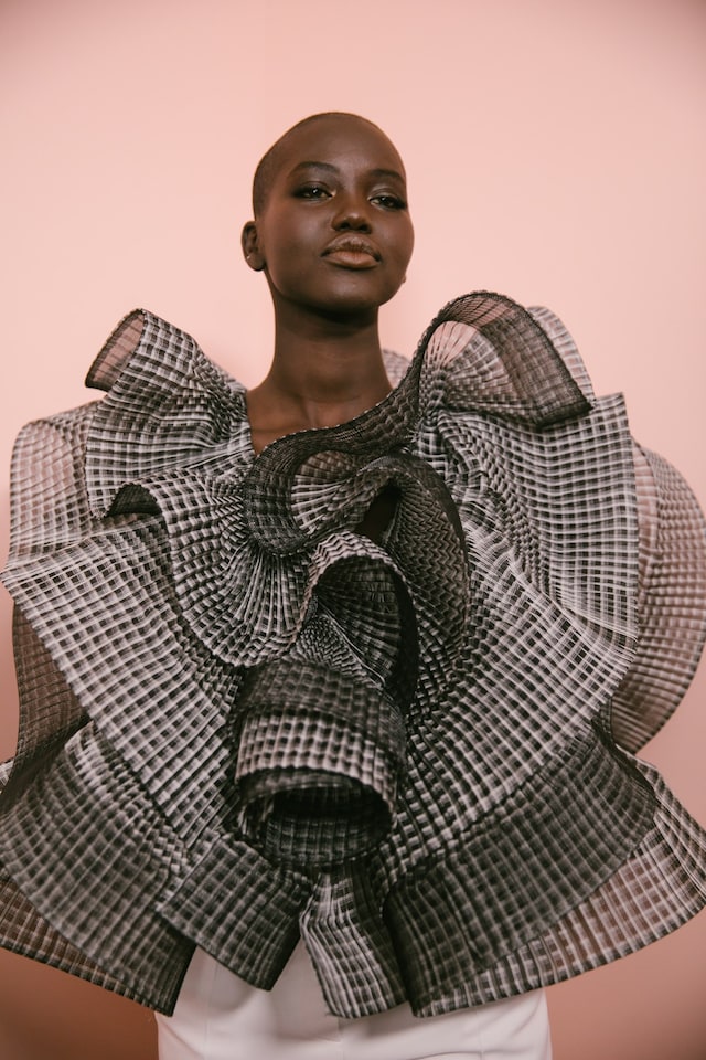 Givenchy Couture SS20 Paris Fashion Week adut akech 29