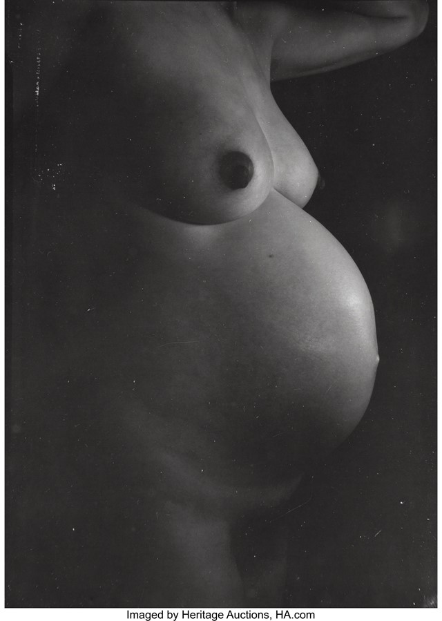 Barbara Morgan “Pregnant”, (circa 1945)
