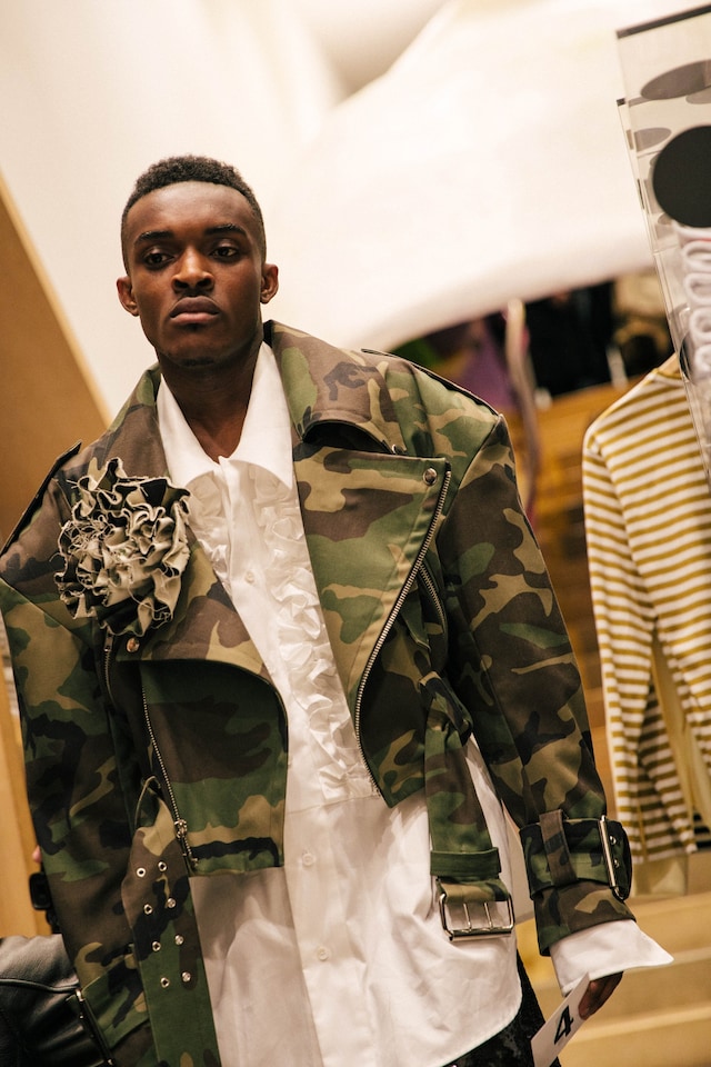 Backstage at Vaquera AW20 Dover Street Market 1
