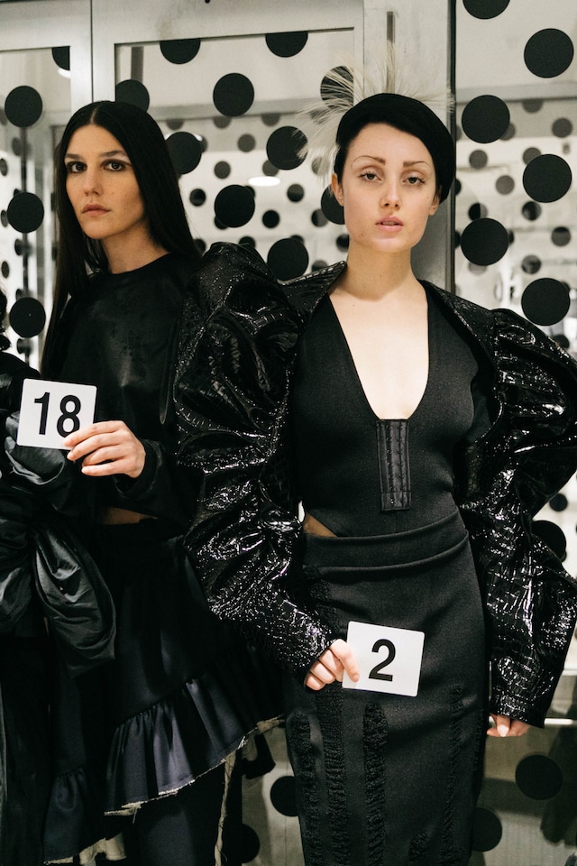 Backstage at Vaquera AW20 Dover Street Market 9
