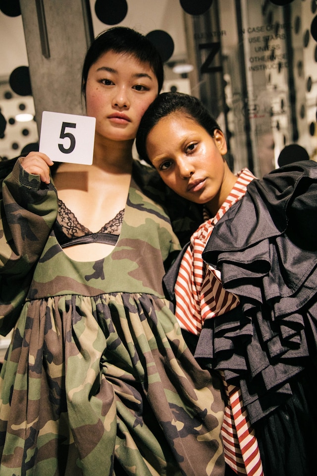 Backstage at Vaquera AW20 Dover Street Market 16