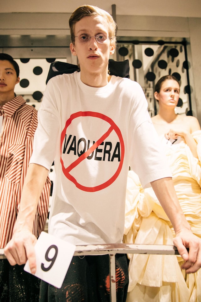 Backstage at Vaquera AW20 Dover Street Market 21
