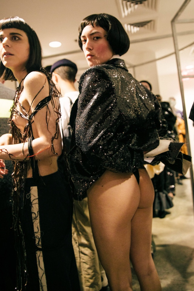 Backstage at Vaquera AW20 Dover Street Market 25