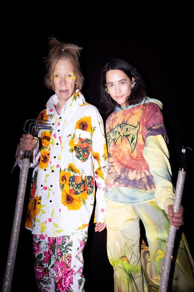 Backstage at Collina Strada AW20 nyfw 3 2